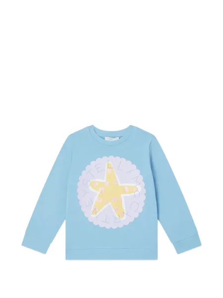 Bluza dziecięca Stella Mccartney niebieska