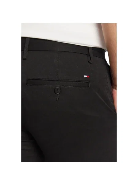 Pantaloni Tommy Hilfiger negru