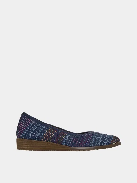 Балетки Skechers синие