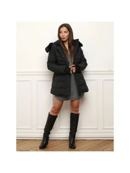 Palton La Modeuse negru