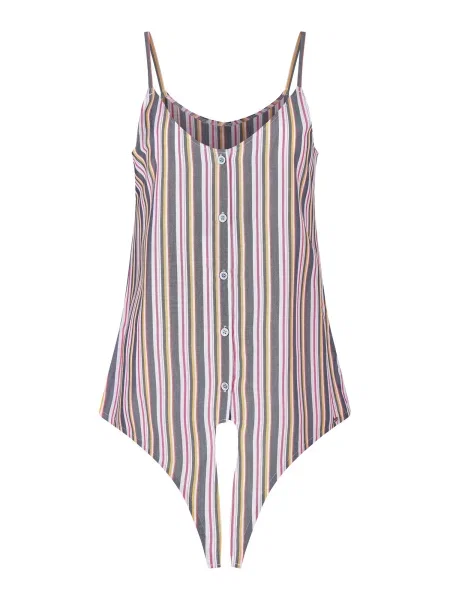 Skiny Majica za spanje med / siva / roza bela