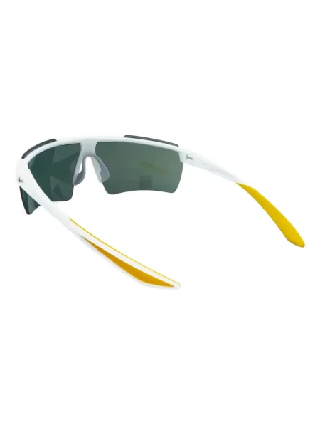 Ochelari de soare Nike cu cordon din jerseu cu imprimeu abstract gri