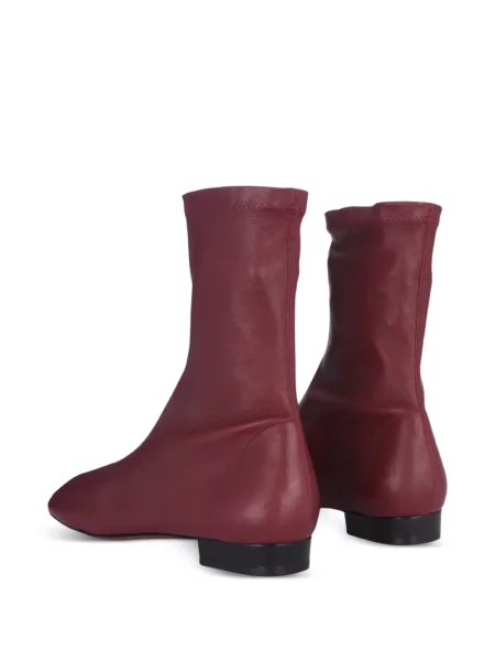 Botine Neous din piele roșu