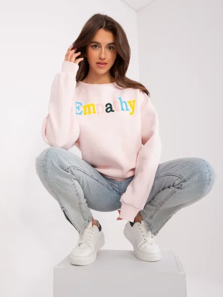 Hanorac cu glugă Fashionhunters roz