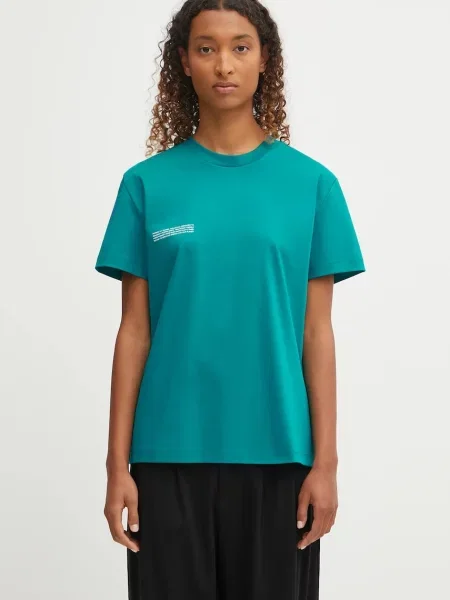 Pangaia tricou din DNA Interlock T-Shirt turcoaz