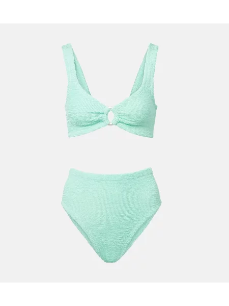 Bikiny Hunza G zelená