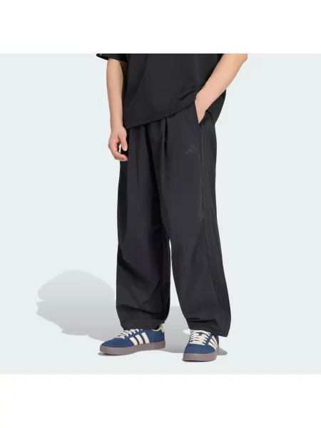 Kalhoty City Tech 3 Stripes černé
