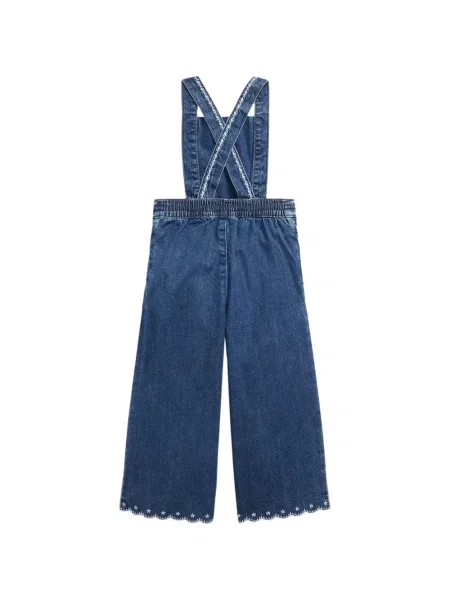 Kombinezon jeansowy dziecięcy Polo Ralph Lauren niebieski
