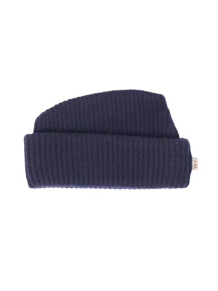 GOBI Cashmere Căciulă Unisex Cashmere Grandpa Hat bleumarin