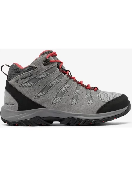 Buty trekkingowe Columbia Redmond III Waterproof czerwone szare