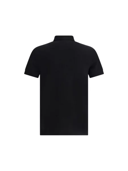 Koszulka polo Stone Island z kamieniami czarna