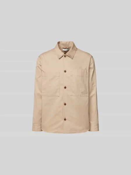Koszulowa kurtka z brustaszami Maison Kitsune