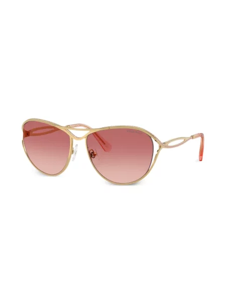 Ochelari de soare Swarovski auriu