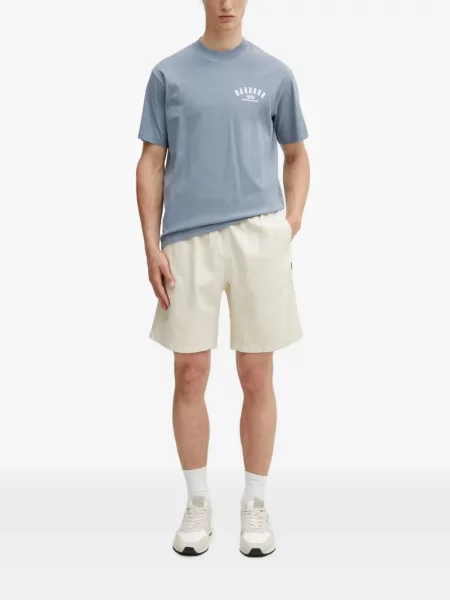 Tricou Barbour cu imagine albastru