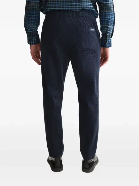Samt hlače Scotch And Soda s vezicama plava