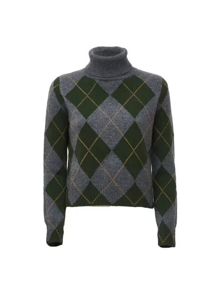 Sweter z golfem Be You do golfa szary