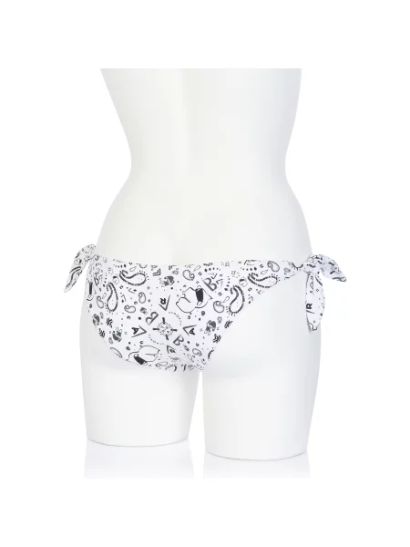 Costum de baie Karl Lagerfeld alb