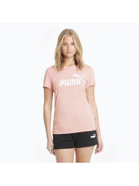 Női PUMA ESS logós női póló bridal rose. Méret: XS rózsaszín