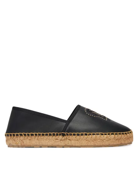 Espadrilky LOVE MOSCHINO černé