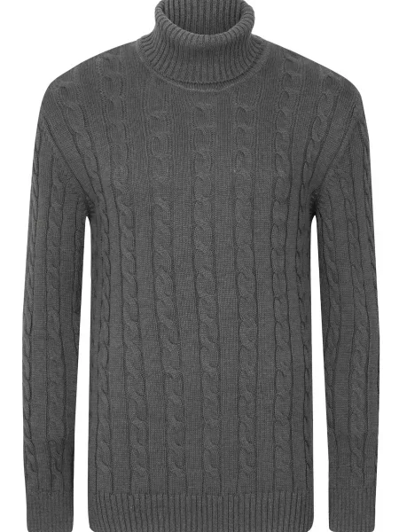 Felix Hardy Pulover metalic gri