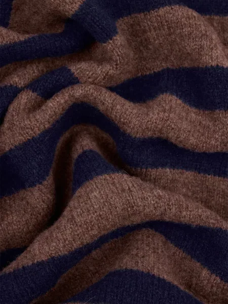 Fular Paul Smith cu dungi maro