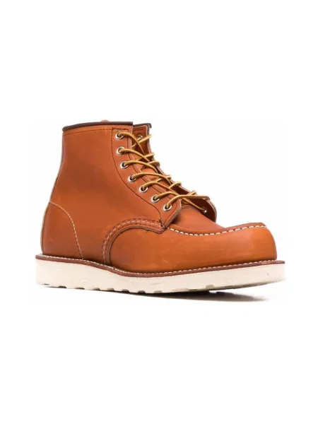Botki Red Wing Shoes skórzane klasyczne czerwone