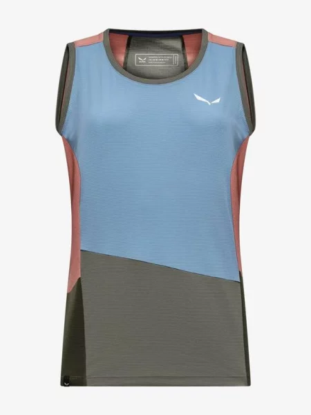 SALEWA Koszulka Puez Sporty Dry W Tank morning blue/multi-M niebieska