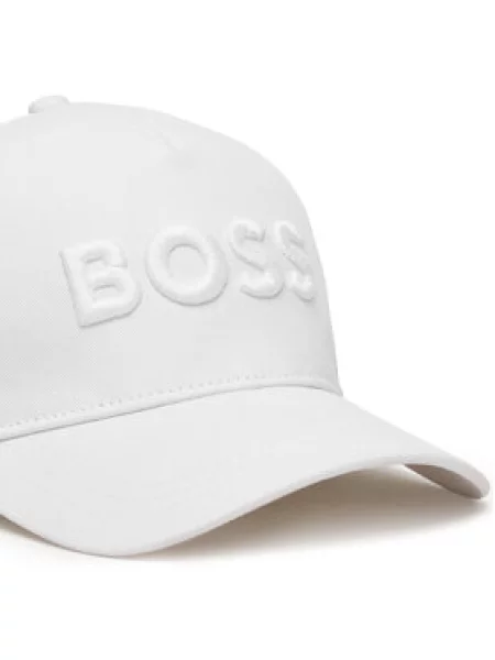 Kšiltovka BOSS bílá