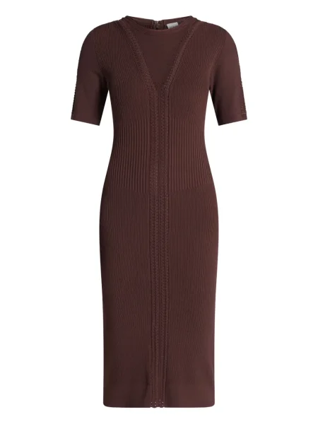 Rochie Hervé Léger de costum maro