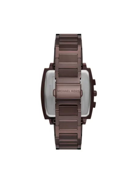 Michael Kors zegarek pomarańczowy brązowy