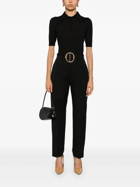 Kūginis kelnės Lanvin juoda