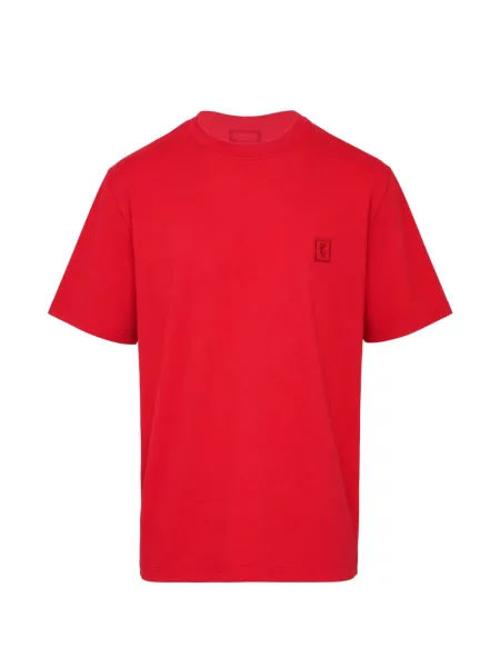 Tricou Wooyoungmi cu imagine roșu