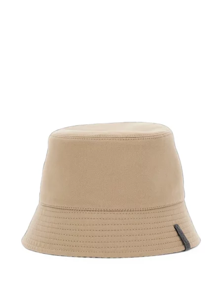 Reversibil pălărie Brunello Cucinelli de lână