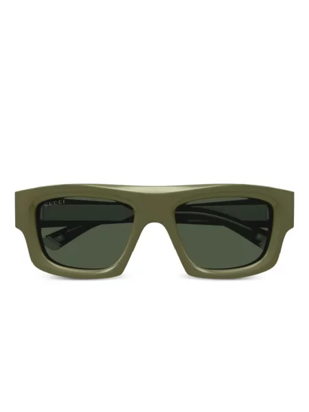 Ochelari de soare Gucci Eyewear cu imagine verde
