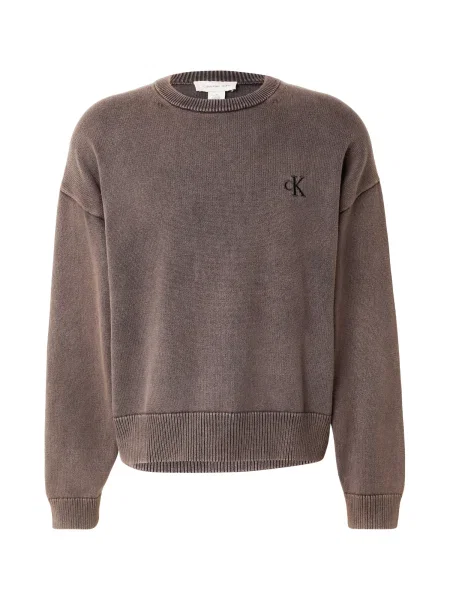 Calvin Klein Jeans Pulover amestecat maro
