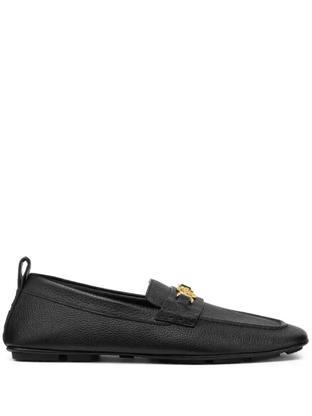 Pantofi loafer Versace din piele negru