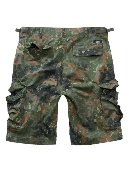 Szorty bushcraft Brandit BDU Rip-Stop Flecktarn zielone