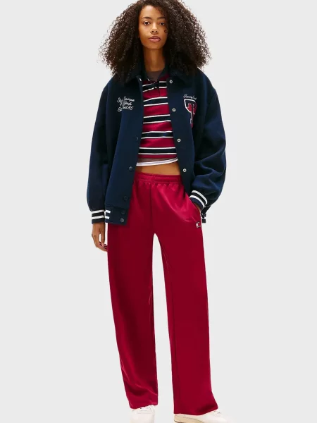 Спортивні штани Tommy Jeans червоні