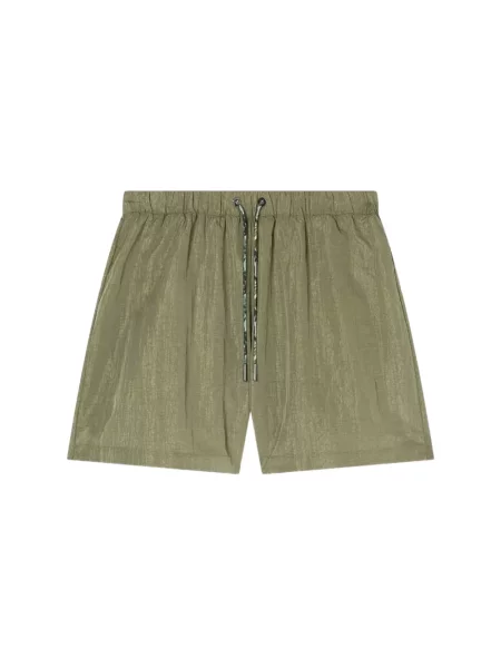 Pantaloni scurți Armani Exchange cu cordon verde
