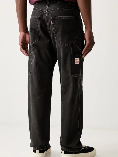 Levi's jeansy loose LOOSE STRT CARPENTER x WORKWEAR czarne