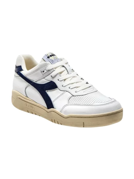 Diadora Buty Mężczyzna 42 EU Skóra Vintage Tennis Style Sneaker Unisex biały