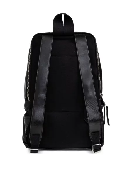 Rucsac Allsaints din piele negru