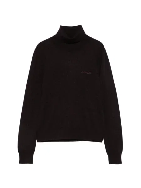 Pulover Iceberg cu broderie maro