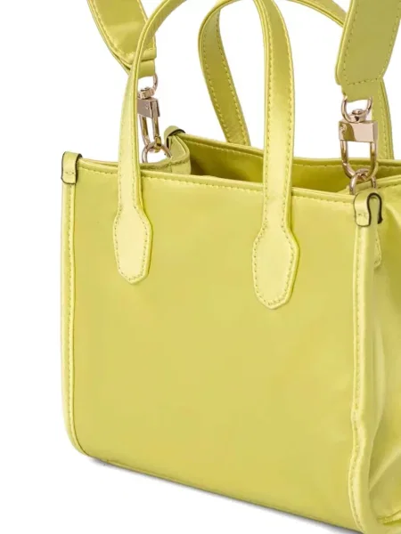 Geantă shopper Guess cu broderie verde