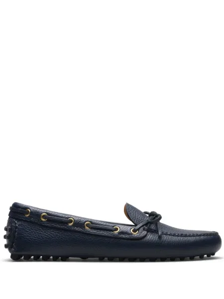 Kožené loafers Car Shoe modré