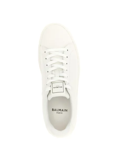 Sneakerși Balmain din piele alb