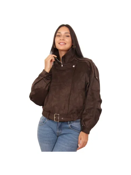 Geacă La Modeuse maro