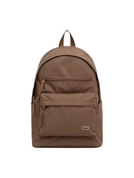 Plecak Lacoste Backpack Cookie Universal brązowy