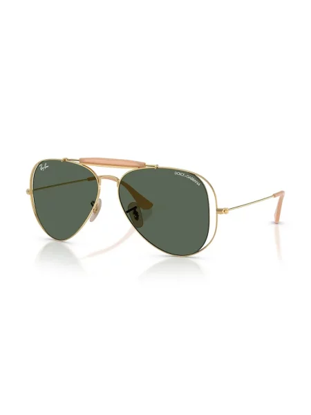 Ray-Ban ochelari de soare aviator pentru femei RAY-BAN X DOLCE&GABBANA verde