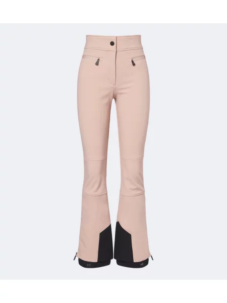 Pantaloni de schi Moncler Grenoble roz